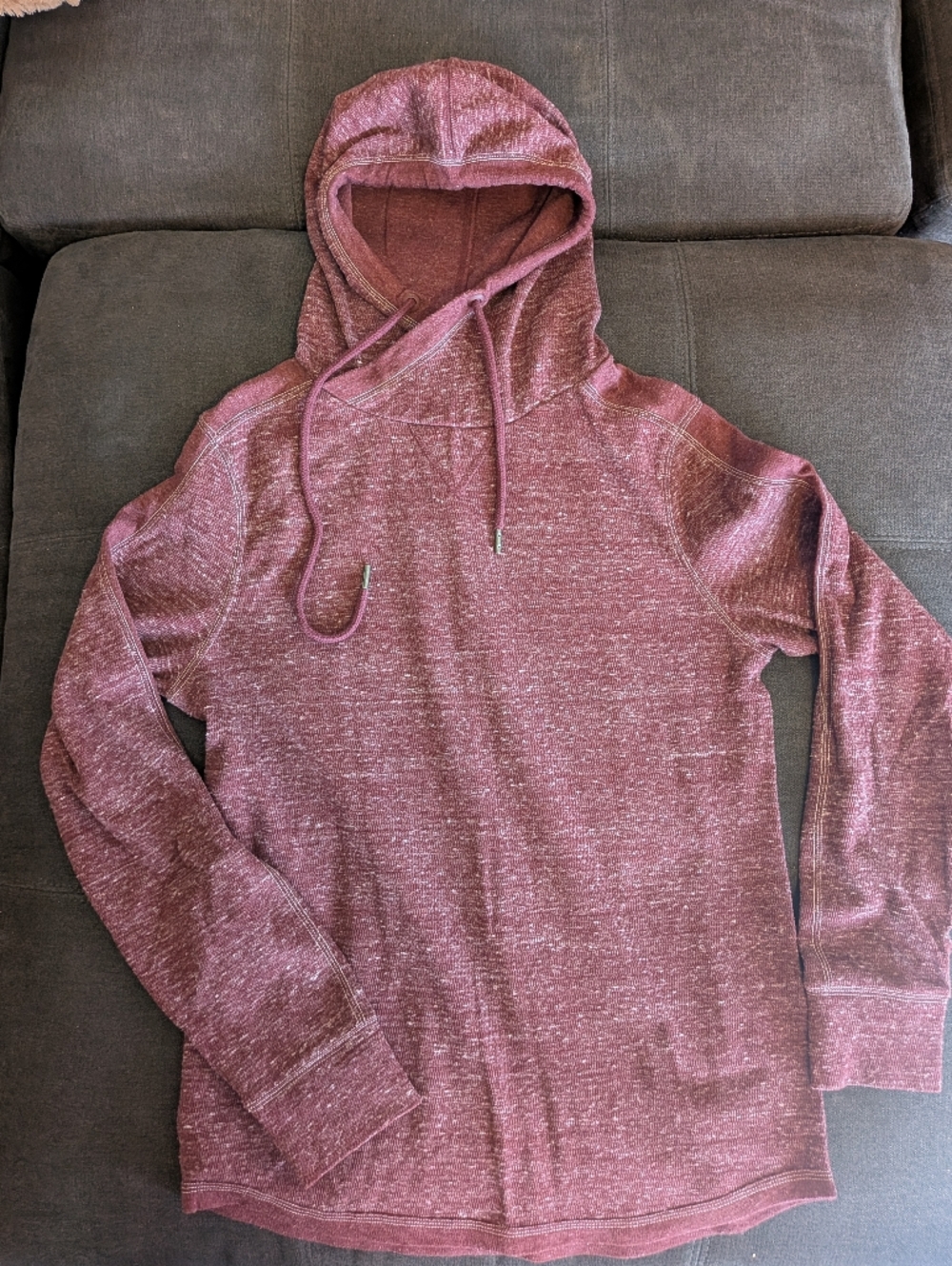 Express One Eleven Maroon Hoodie